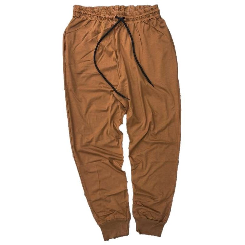 Pantalone Tuta Taglie Forti Maxfort con elastico in cotone leggero fango