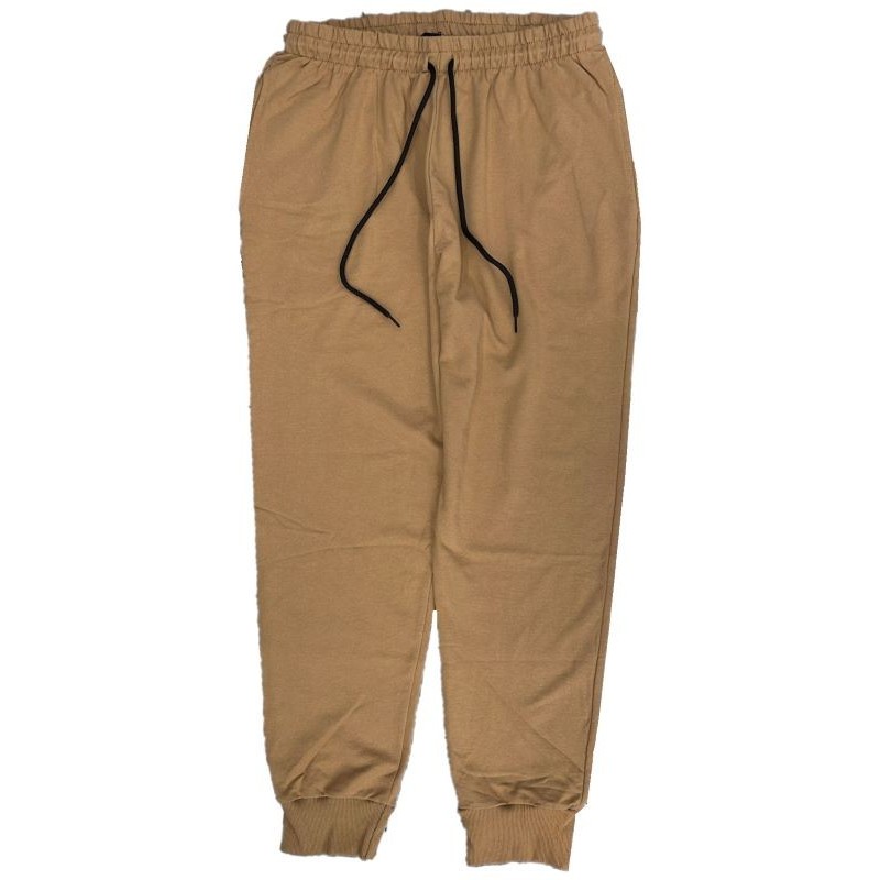 Pantalone Tuta Taglie Forti Garzato Maxfort con polsino fango
