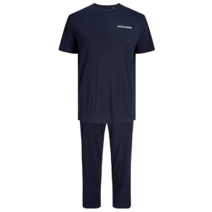 Pigiama Uomo Taglie Grandi JACK&JONES (3XL-8XL) in cotone Blu