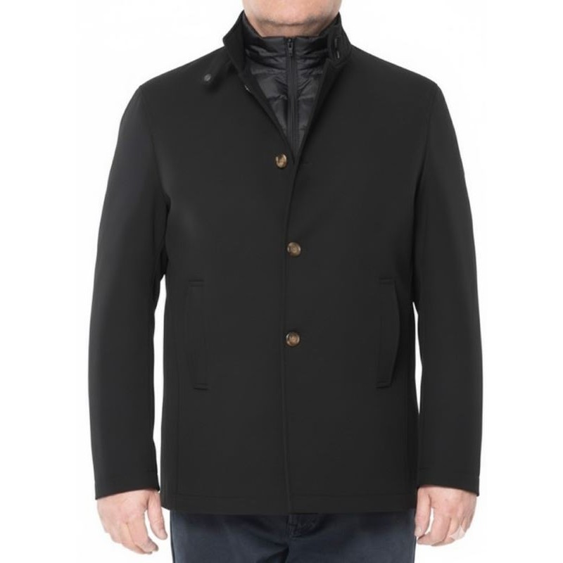 Giaccone Tecnico Maxfort 26004 Uomo Taglie Forti Nero, giacca invernale calda disponibile fino alla taglia 8XL.