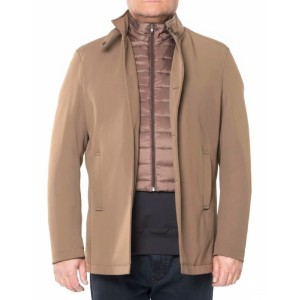 Giaccone Taglie Forti uomo Tecnico MAXFORT | taglie da 5xl alla 8xl | BEIGE