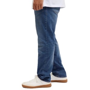Jeans Jack & Jones Plus Size blu elastico vista laterale