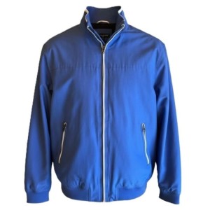 maxfort giubbino in cotone taglie forti celeste