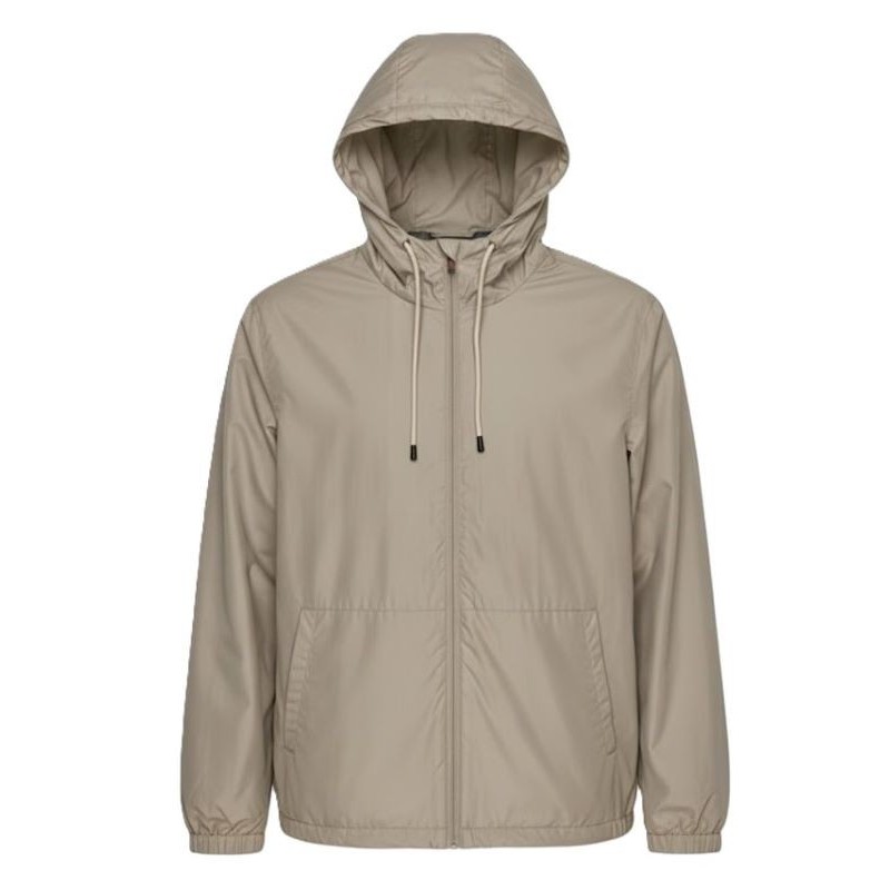 kway taglie forti uomo beige maxfort primavera estate