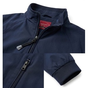 Giubbotto bomber taglie forti Sea Barrier blu Taglie dalla 3XL alla 7XL.