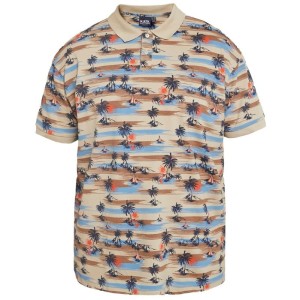 Polo Taglie Forti North 100% Cotone Fantasia | da 3XL a 6XL