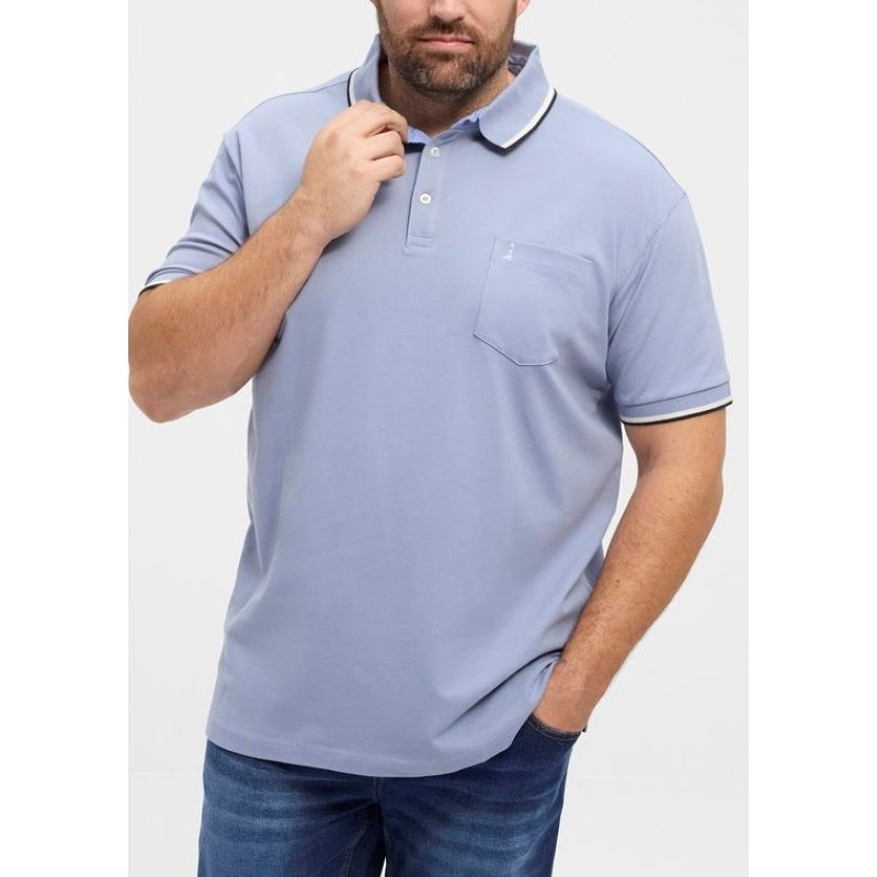 polo-celeste-taglie-forti-uomo-north-piquet-resistente