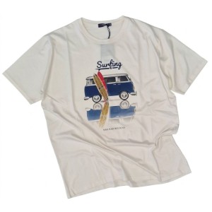 T-shirt Bianca Maxfort 3XL-8XL | Taglie Forti Uomo Online