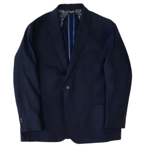 Giacca Maxfort Taglie Forti Blu Navy Cotone Elastico (3XL-8XL)