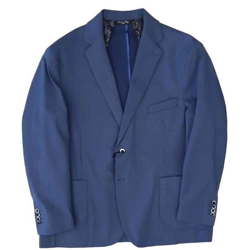 Giacca Maxfort Taglie Forti Royal Micro fantasia (3XL-8XL): Tessuto Elastico, Sfoderata e Vestibilità Comfort