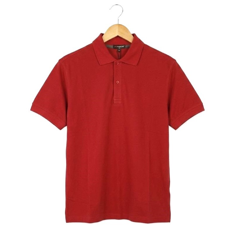 Polo Uomo Rossa Taglie Forti Maxfort 5000 Cotone Piquet Calibrato