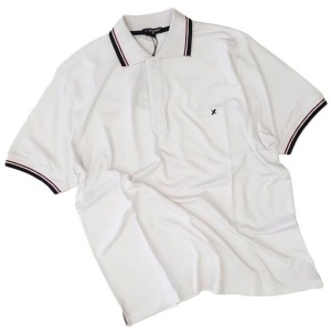 Polo Bianca Taglie Forti Maxfort con Bordino | 3XL-9XL