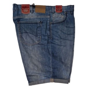 Bermuda Jeans Uomo Taglie Forti Sea Barrier Ripuari (57-75)
