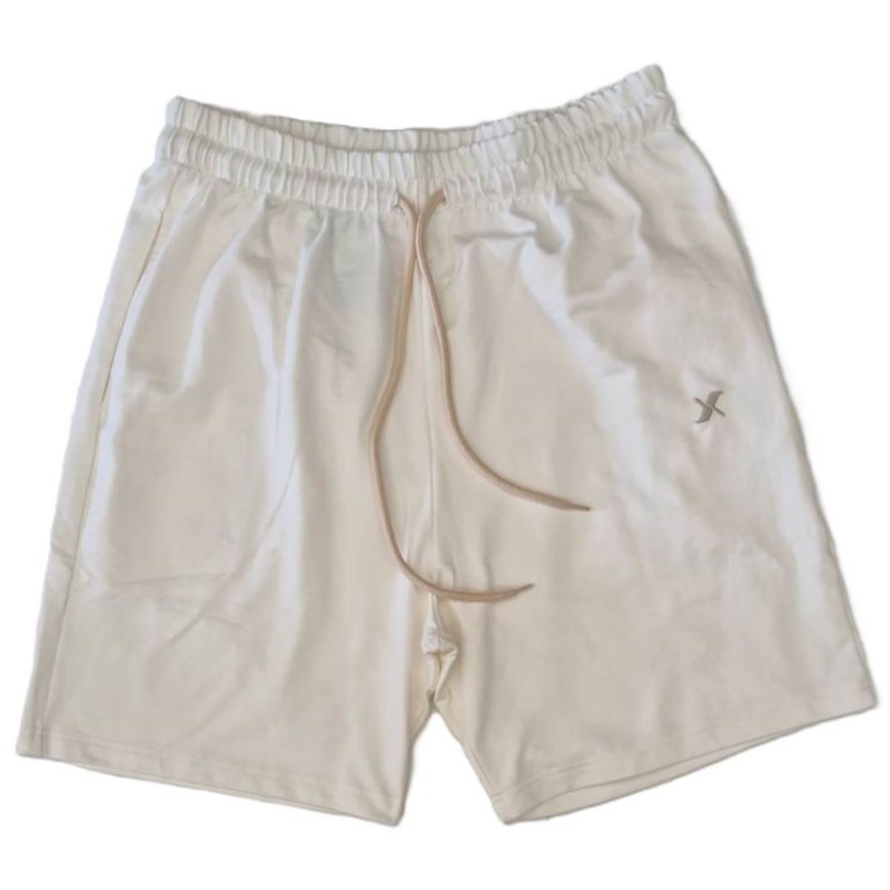 Maxfort pantaloncino bianco in cotone con laccetto