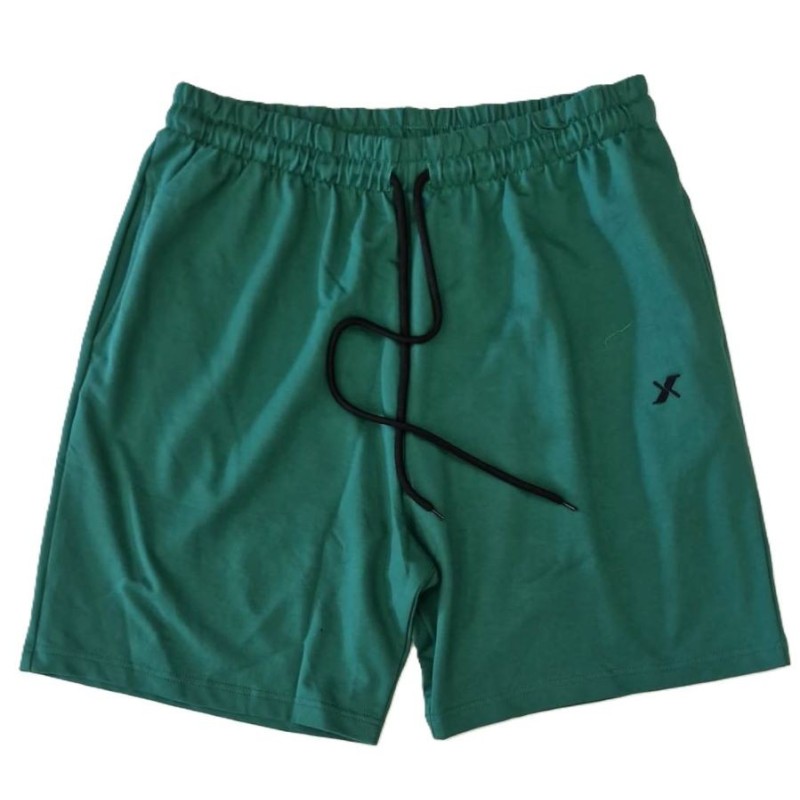 pantaloncino verde Maxfort in cotone taglie forti