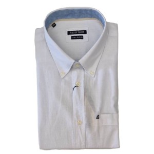 Camicia Bianca Taglie Grandi Ascot Sport | Lino 3XL-6XL