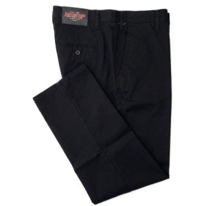 Pantaloni Neri Taglie Calibrate Uomo | Chino Cotone Stretch 60-74