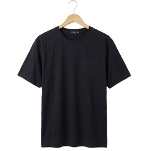 T-shirt Nera Maxfort: Abbigliamento Taglie Forti 3XL-10XL