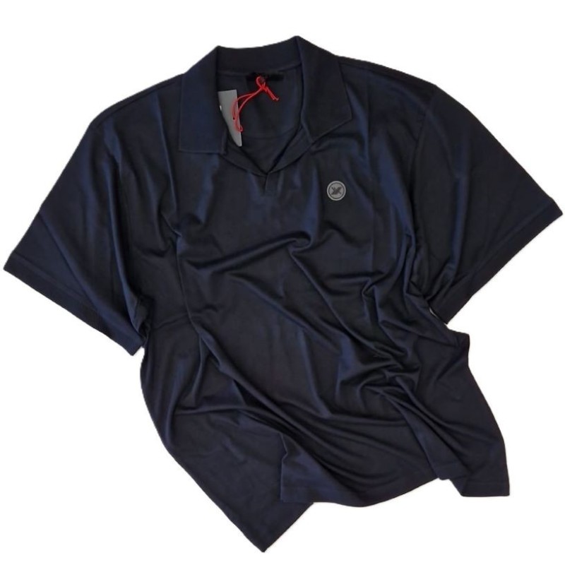 Polo Maxfort Taglie Forti Uomo Cotone Liscio Blu | Shop Online