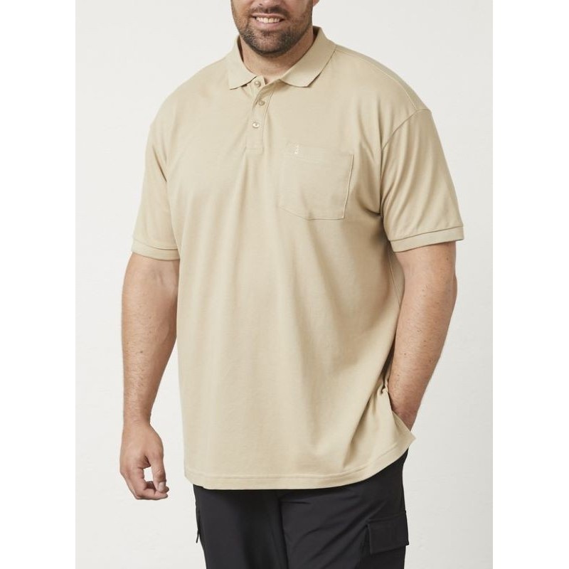 polo-taglie-forti-manica-corta-tasschino-north564-beige