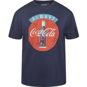 T-shirt Uomo Taglie Forti Blu Coca Cola North 56 4 | Calibrata