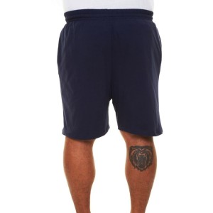 Bermuda Uomo Taglie Calibrate Estivo Cotone Leggero Blu Roseto