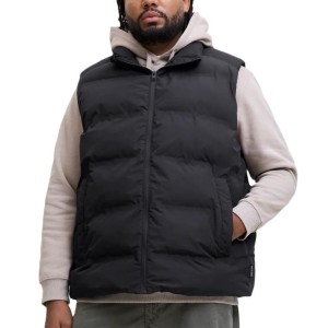Smanicato Uomo Nero Taglie Calibrate Jack & Jones | Taglia Forte