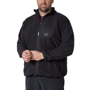Giacca in Pile Taglie Calibrate Nero North 56°4 | 4XL-8XL