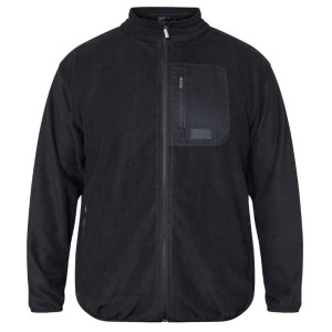 Giacca in Pile Taglie Calibrate Nero North 56°4 | 4XL-8XL