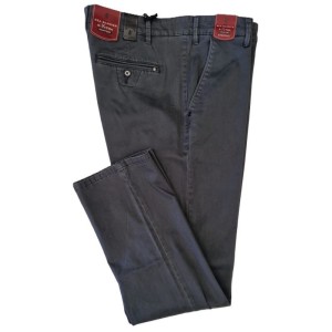 Pantalone Fustagno Grigio Uomo Taglie Forti Sea Barrier | Taglie Calibrate