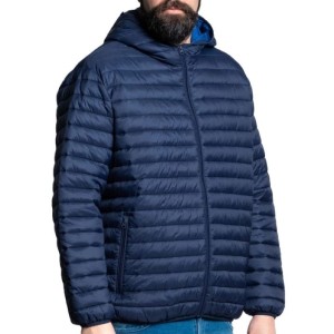 piumino taglie forti maxfort da 3xl alla 8xl blu