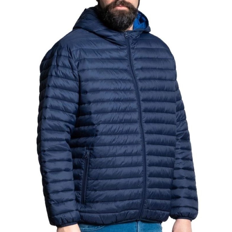 piumino taglie forti maxfort da 3xl alla 8xl blu
