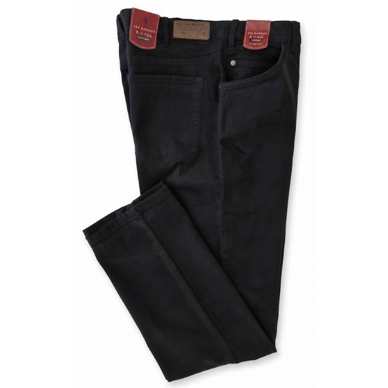 Pantalone Nero Uomo Sea Barrier Bags | Taglie Forti 53-75