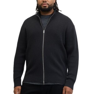 cardigan taglie forti uomo nero