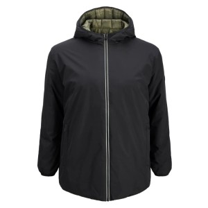 giubbino jack jones nero taglie fori uomo reverse
