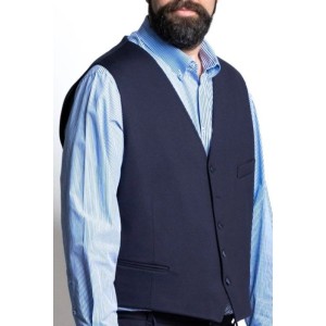 Panciotto Uomo Taglie Forti Maxfort Blu | Taglie Calibrate e Grandi