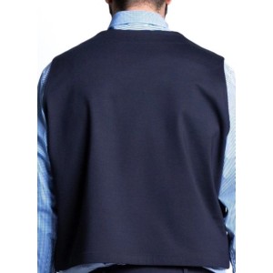 Panciotto Uomo Taglie Forti Maxfort Blu | Taglie Calibrate e Grandi