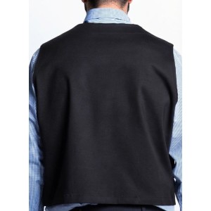 Panciotto Uomo Taglie Forti Maxfort Nero | Taglie Calibrate e Grandi