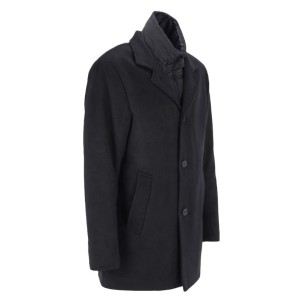Cappotto Uomo Taglie Forti Sea Barrier (da 3XL a 7XL) Grigio Scuro