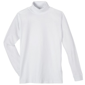 Maglia Dolcevita Uomo Taglie Forti Redfield (da 3XL a 8XL) Bianca