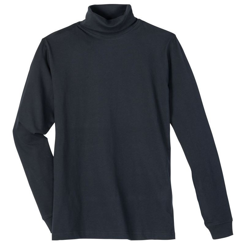 Maglia Dolcevita Uomo Taglie Forti Redfield (da 3XL a 8XL) Blu Scuro