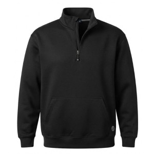 felpa mezza zip taglie forti uomo maxfort