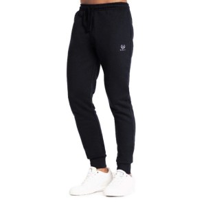 Pantalone Tuta Taglie Forti Uomo Be Board 9037 Nero con Polsino | Tagliefortionline