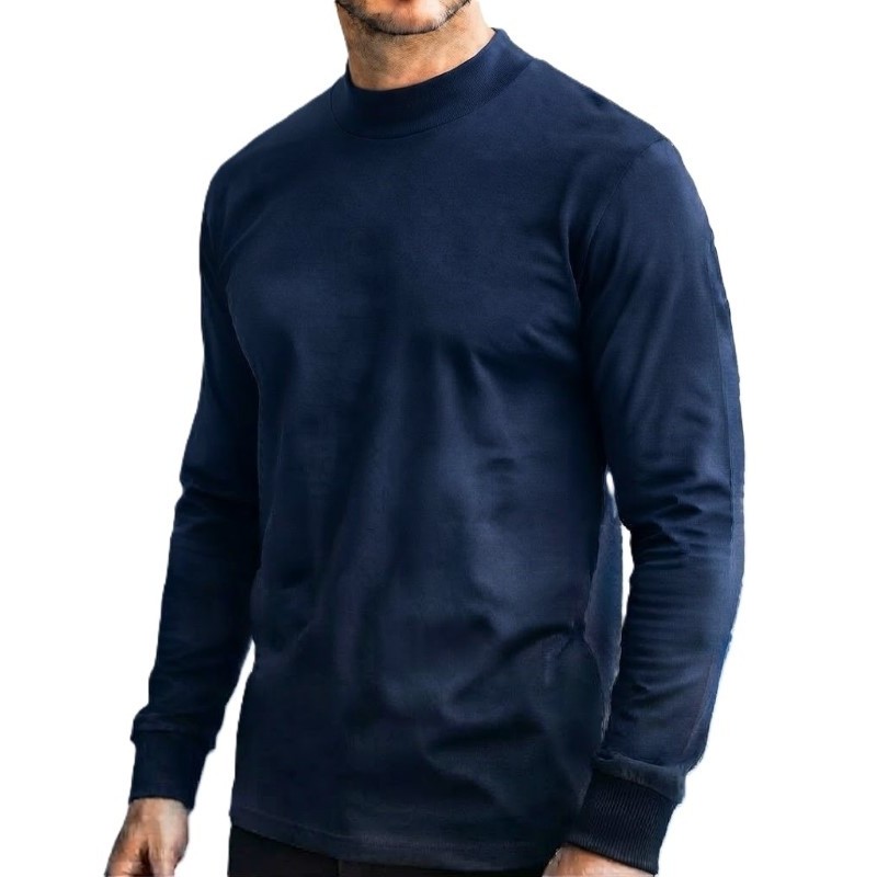 Maglia Lupetto Taglie Forti Maxfort Blu | Taglie Forti Online