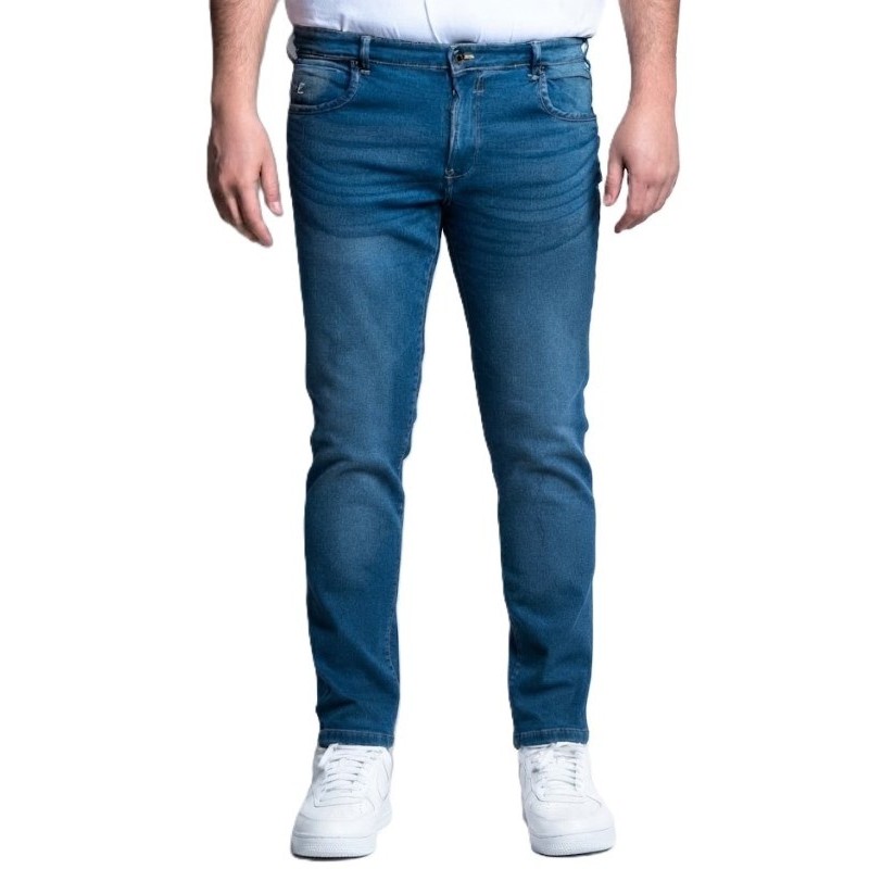 jeans taglie forti maxfort blu e12430