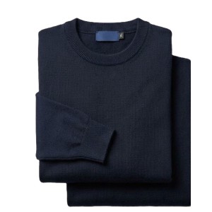 Maglione Girocollo Blu Taglie Forti Maxfort | 3XL-8XL
