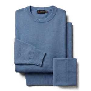 Maglioncino Girocollo Celeste Taglie Forti Maxfort | 3XL-8XL