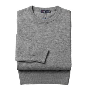 Maglione Girocollo Grigio Uomo Taglie Forti Maxfort | 3XL-8XL