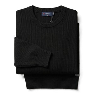 Maglioncino Girocollo Nero Taglie Forti Maxfort | 3XL-8XL
