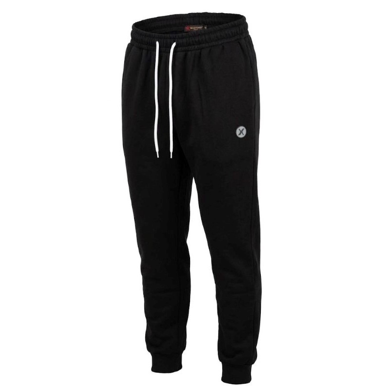 pantalone tuta nero calibrato taglie forti